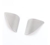 para BMW Serie 3 F30 2013-2017. Altavoz De Audio De La Puerta Delantera del Coche Marco Decorativo Altavoces Estéreo Cubierta Pegatinas De Ajuste(White)