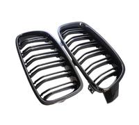 Para BMW Serie 3 F30 F31 F35 316i 318i 320i 328i 330i 2011-2019 Rejilla Delantera De Riñón Repuesto De Parrilla De Carreras Color Negro Brillante Rejilla De Radiador(Gloss Black)