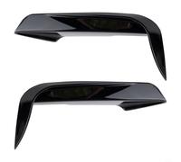 Para BMW Serie 3 F30 F31 M Sport 2013-2019 parachoques delantero lámpara antiniebla cubierta Canards negro brillante ABS piezas decorativas izquierda derecha par accesorios de ajuste directo