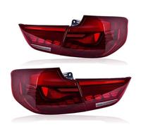 para BMW Serie 3 GT F34 para GTS Luz Trasera Estilo M4 Luces diurnas (DRL) Luces de posición, Freno y estacionamiento Conjunto de Luces traseras para Coche Luces traseras para Remolque (Rojo)