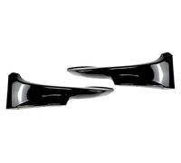 para BMW Serie 3 para Coupé E92 E93 para M-Tech 2006-2013 Divisor Lateral Negro Faro Antiniebla Alerón Admisión Parachoques Delantero Coche Coche alerón Delantero