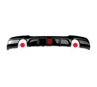 Para Bmw Serie 3 Para E90 318i 320i 328i 330i 335i 340i 2005-2012 Difusor Con Luz Freno Parachoques Trasero Spoiler Labio Led(Double-sided Single)