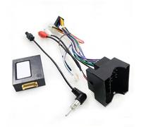 Para BMW Serie 3 X1 E84 E90 E91 E92 E93 para Android Navegación Cable de alimentación Caja de protocolo compatible con coche adaptador de interfaz multimedia de larga duración, diseño de plástico de