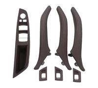 Para BMW Serie 5 F10 F11 F18 520 523 525 528 530 535 2010-2017 LHD RHD Juego Manijas Interiores Para Puertas 51417225873 51417359283 Tirador De Puertas De Interior(Lhd Moka Set)