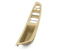 Para BMW Serie 5 F10 F11 F18 520i 523i 525i 528i 535i Juego 7 Tiradores Plástico Para Reposabrazos Coche Interruptor Ventana LHD Moka Manija De Puerta Interior Botones Ventanas Coche(L-Armrest Beige)