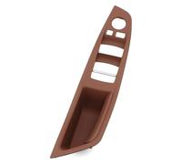 Para BMW Serie 5 F10 F11 F18 520i 523i 525i 528i 535i Juego 7 Tiradores Plástico Para Reposabrazos Coche Interruptor Ventana LHD Moka Manija De Puerta Interior Botones Ventanas Coche(L-armrest Brown)