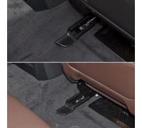 Para BMW Serie 5 G30 G38 Cubierta de riel de asiento deslizante de repuesto para riel delantero trasero izquierdo derecho 2016-2021 Número OEM 52107408213 52107408214 (trasero izquierdo)