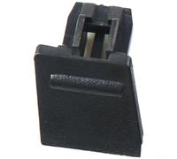 Para BMW Serie 5 G38 2018-2023 Manija de agarre de techo de coche Clip de hierro de fijación izquierda y derecha en material ABS negro o beige para un reemplazo seguro de montaje interior (negro-L)