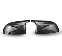 para BMW Series X3 X4 X5 G01 G02 G05 2PCS/Juego Tapa Cubierta Espejo Carbono AN Bocina Carcasa Espejo Retrovisor (Carbono)
