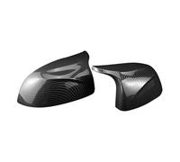 para BMW Series X3 X4 X5 G01 G02 G05 2PCS/Juego Tapa Cubierta Espejo Carcasa Espejo Retrovisor Carbono (Carbono)