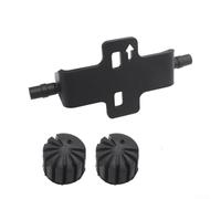 Para BMW Soportes de asiento de motocicleta Kit de caída de 20 mm para R1200RT R1250GS Adventure - Soporte de riel deslizante de acero reemplazo directo (negro)