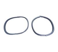 para BMW X6 F16 F86 X6M 2015 2016 2017 2018 Arcos Rueda Negros Guardabarros Bengalas Párpado Aletines Guardabarros Coche(Gray)