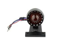 para Bobber Dyna XL883 1200 Luz Trasera Universal Parrilla De Malla Lámpara Freno Motocicleta Luz Trasera