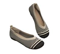 para Bodas Ancho Especial Bailarinas Boda Baratos Zapatos Casuales de y Transpirables de Punto para Mujer, Zapatillas de Deporte de Tela de Zapatillas Lona Mujer Rojas Zapatos Mujer (Black, 38)