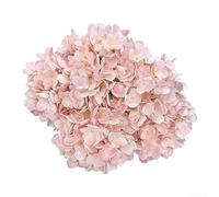 Para bodas y decoración del hogar con cinco cabezas, un ramo artificial que aporta un efecto decorativo natural a las habitaciones (rosa poco profundo)