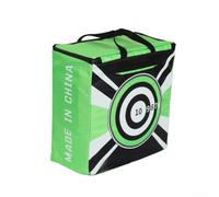 Para bolsa de objetivo de 40 cm, resistente a la abrasión, tela Oxford con puntos de puntería brillantes, práctica portátil de tiro al aire libre para patio trasero y rango, verde