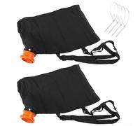 Para bolsa de recogida de hojas diseñada para aspiradoras Worx WG500 WG501 WG502 WG505 WG509 Material fuerte con refuerzo de costura mejorado