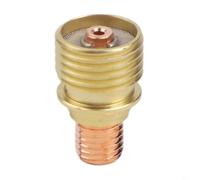 Para boquilla de antorcha TIG de latón para conector de lente de gas Stubby | Compatible con linternas de soldadura WP9 WP20 WP25 | Modelos 45V42 45V43 45V44 45V45 (45V43)