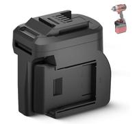 Para Bosch a adaptador Einhell, adaptador de batería 2 en 1, convertidor para Bosch 18 V Professional 18 V GBA 2 baterías trabajan para herramientas eléctricas Einhell 18 V al mismo tiempo