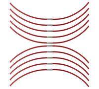 Para Bosch ART 23 26 30 compatible con 10 piezas de línea de recortadora 2 4 mm x 26 cm de repuesto para césped F016800181