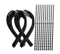 Para Bosch F016800431 Línea de recortadora, hilo de corte extrafuerte, línea de carrete compatible con cortador de cepillo Bosch AFS 23-37, 37 cm x 3,5 mm (50)
