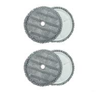 Para Bosch para Unlimited 7 ProHygienic Paños de fregona compatibles con material de microfibra para una limpieza eficaz del suelo en superficies duras (paquete de 4)