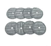 Para Bosch para Unlimited 7 ProHygienic Paños de fregona compatibles con material de microfibra para una limpieza eficaz del suelo en superficies duras (paquete de 8)