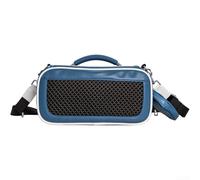 Para Bose para SoundLink Max Altavoz Case Resistente EVA Material Bolsa de almacenamiento portátil con aberturas de asa (azul)