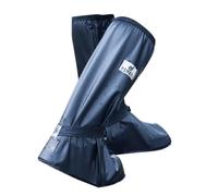 para botas de lluvia - Protector de zapatos de PVC impermeable para exteriores, con cremallera plegable, correas elásticas reflectantes, protector de pie a prueba de nieve, ciclismo de montaña