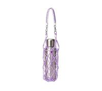 para botella | Bolsa de malla de algodón tejido, porta y bolsa para botella | para viajes al aire libre, camping, senderismo, pesca, ciclismo, playa, excursiones, compras, gimnasio