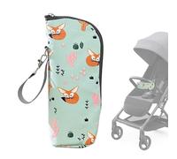 para Botellas Bolsa Portavasos con Aislamiento Térmico para Tazas De Viaje | Térmica Protectora De Botella De Agua Para Verano Picnic Camping Lactancia Guardería Viajes Parque Playa Cochecito