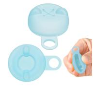 para botellas de refresco - para botellas de 2 pulgadas | Protector de bebidas de silicona: reutilizables para bebidas con orificio para pajita, tapa flexibles a prueba de polvo