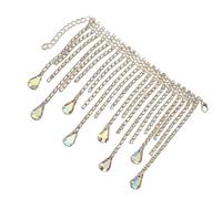 Para Botellas Vino - Velo De Rhinestone De 9 Centímetros De Largo | Velo Decorativo Ajustable Para Botella Vino | Para De San Valentín, Celebraciones, Cumpleaños, Eventos, Hogar, Mesa Y