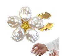 Para Botones De Blusas,Accesorios Artesanales De Flor Perla Falsa Aleación - De Botones De Perlas | Para Formal Oficina Hogar Negocios Interior Exterior Viaje Camisas Blusas