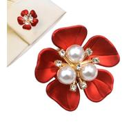 para Botones de Camisas - Accesorios De Perlas Con Diseño Floral Elegante | Clips De Botones De Joyería,Para Blusas de Esmoquin de Vestir