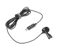 Para Boya Bym3op Para Dji Osmo Pocket Clipon Digital Lavalier Microphone Negro