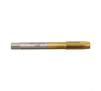 Para broca de tornillo recubierta HSS, juego de grifos de rosca de flauta recta métrica M2 M5 M6 M8 M10, para reparación de rosca de metal y montaje de muebles (M6)