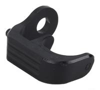 Para Brompton plegable horquilla delantera gancho E tipo hebilla hecha de aleación de aluminio 6061 con acabado pulido CNC y resistente (negro)