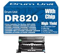 para Brother MFC-L5700DW L5800DW L5850DW L5900DW L6700DW L6750DW L6800DW L6900DW Unidad Tambor HL-L5000D L5100DN L5200DW L6200DW L6250DW L6300DW L6400DW Tambor Imagen,1PC-Black