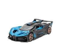 para Bugatti Bolide 1:32 Supercar Modelo De Fundición De Aleación Simulación Sonido Y Luz Sonido Y Luz del Coche(Blue)