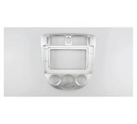 para Buick para Excelle 2003 2004 2005 2006 2007 Marco De Automóvil Fascia Adaptador Android Radio Tablero Ensamblaje Panel Kit Fascia del Panel de Radio(Plata (Aire Acondicionado Manual))