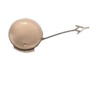 para Buick para Regal 2014 2015 2016 2017 Tapa Gancho Remolque Parachoques Trasero Embellecedor para Remolque(Oro)