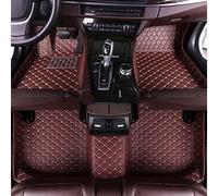 para BWM X5 Five Seat E70 2008 2009 2010 2011 2012 2013 Alfombrillas De Coche Almohadillas Pie Personalizadas Alfombras De Coche(Marron Oscuro)