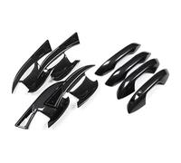 Para BYD Para ATTO 3 Para Yuan Plus 2022 2023 ABS Manija Puerta Lateral Externa Coche Tazón Cubierta Protección Moldura LHD Funda Manija Puerta Coche(Carbonfiber 2)