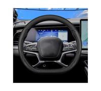 para BYD para Sea para Lion 07 EV 05 06 para DMI 2024 2025 Cubierta De Volante De Coche Tipo D Cubierta Volante Coche(Carbon Fiber Black)