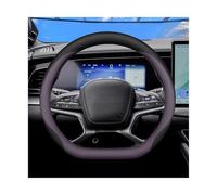 para BYD para Sea para Lion 07 EV 05 06 para DMI 2024 2025 Cubierta De Volante De Coche Tipo D Cubierta Volante Coche(Black Purple)