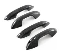 Para BYD Para Yuan Plus Para ATTO 3 2022 2023 ABS Fibra Carbono Manija Puerta Lateral Externa Cubierta Protección Moldura LHD Funda Manija Puerta Coche(Carbonfiber 2)