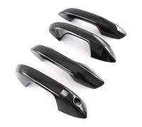 Para BYD Para Yuan Plus Para ATTO 3 2022 2023 RHD Piezas Automóvil Cubiertas Manijas Puerta ABS Con Orificio Entrada Inteligente Funda Manija Puerta Coche(Balck 2)