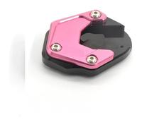 para C&FMOTO para 250SR para 300SR/ABS para 150NK 2019-2023 Ampliador Caballete Lateral Motocicleta Almohadilla Soporte Extensión Pata Cabra Motocicleta Soporte Lateral Ampliadora(Red 2)