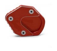 para C&FMOTO para 400GT para 400 GT para 650GT Ampliador Caballete Lateral Motocicleta Placa Soporte Pata Cabra Extensor Motocicleta Soporte Lateral Ampliadora(Rojo)